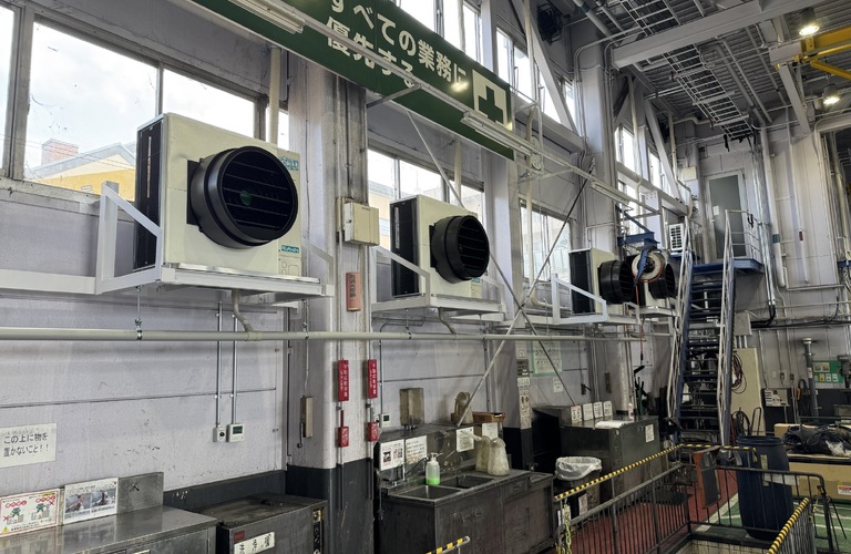 省エネ対策もばっちり！吹田市の工場向けエアコン取り付け工事